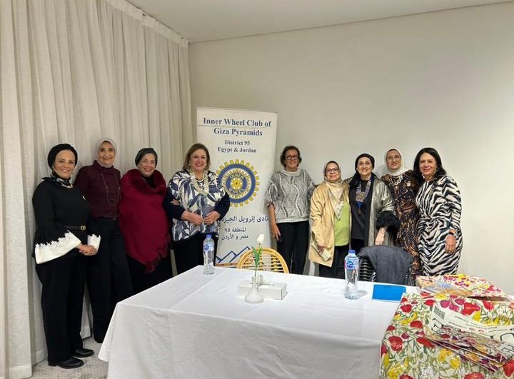 Inner Wheel Club of Giza Al-Ahram Welcomes District 95 Chairman for a Fruitful Meeting