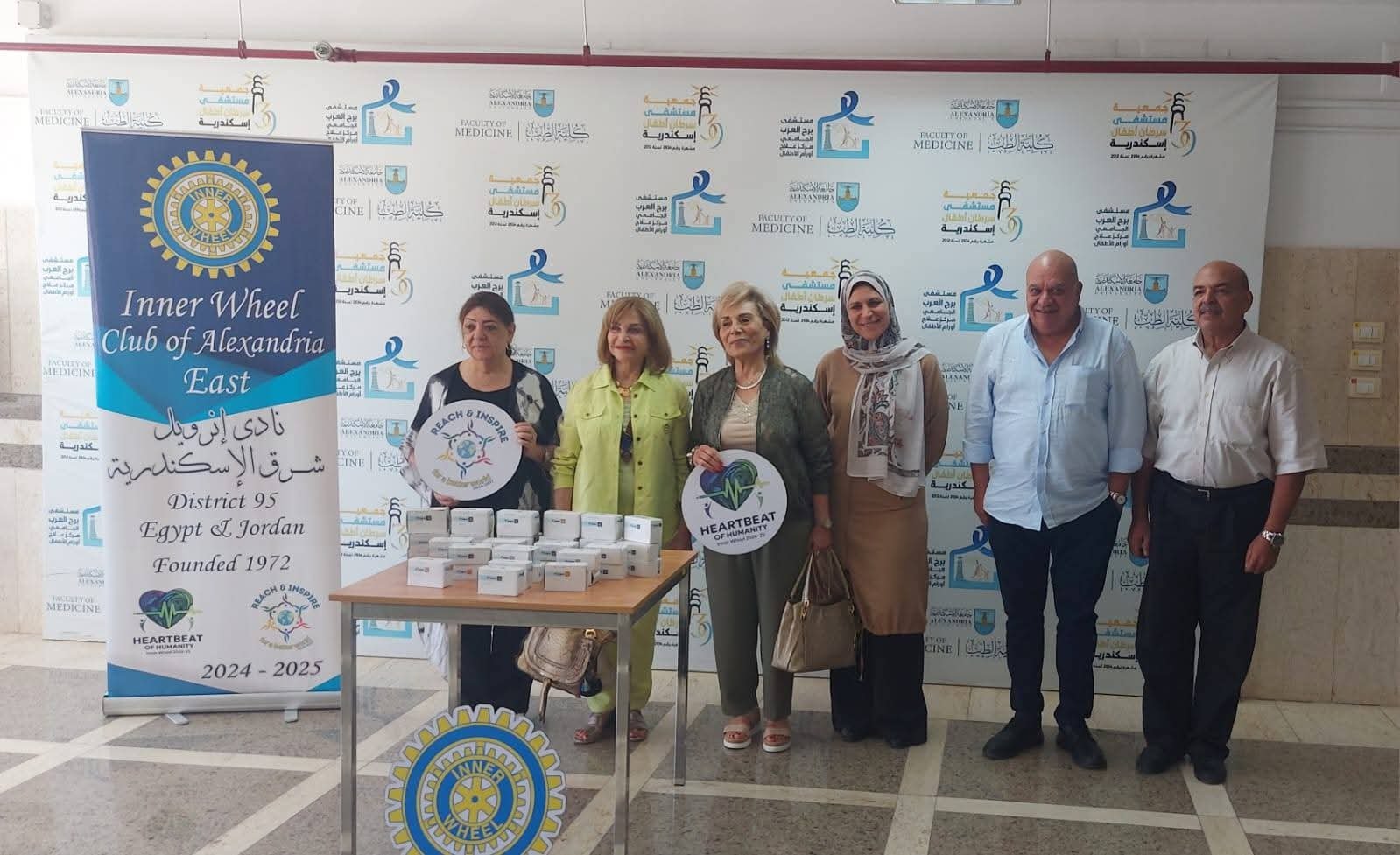 Supporting Young Fighters: Inner Wheel East Alexandria Donates Cancer Medication