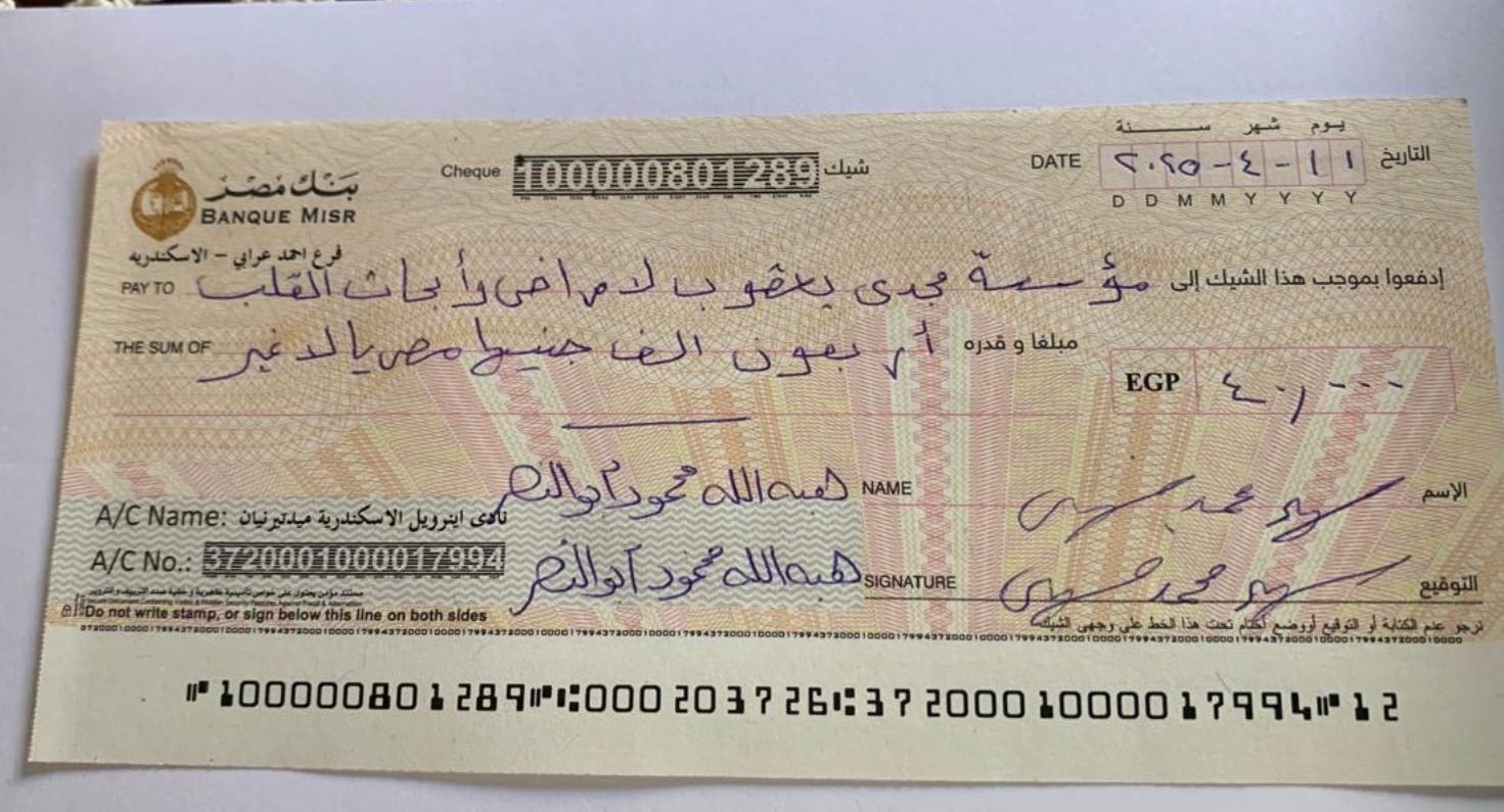 District 95 Egypt & Jordan A Gift from the Heart.